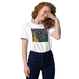 Wayne-Go Starry Agate Unisex organic cotton t-shirt