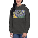 Wayne-Go Starry Agate Night Unisex Hoodie