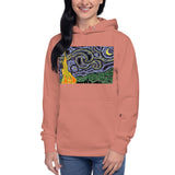 Wayne-Go Starry Agate Night Unisex Hoodie