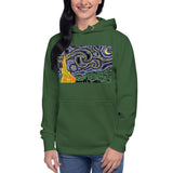 Wayne-Go Starry Agate Night Unisex Hoodie