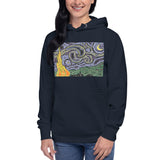 Wayne-Go Starry Agate Night Unisex Hoodie