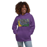 Wayne-Go Starry Agate Night Unisex Hoodie