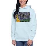 Wayne-Go Starry Agate Night Unisex Hoodie