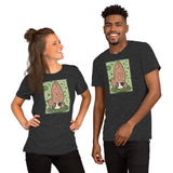 Morel Agate Forest Design Unisex t-shirt