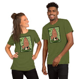 Morel Agate Forest Design Unisex t-shirt