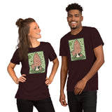 Morel Agate Forest Design Unisex t-shirt