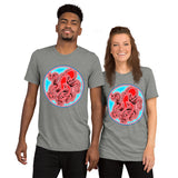 Octopus agate design Short sleeve t-shirt