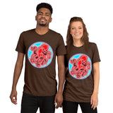 Octopus agate design Short sleeve t-shirt