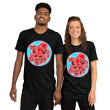 Octopus agate design Short sleeve t-shirt