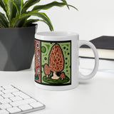 Morel All 3 SQ Designs White glossy mug