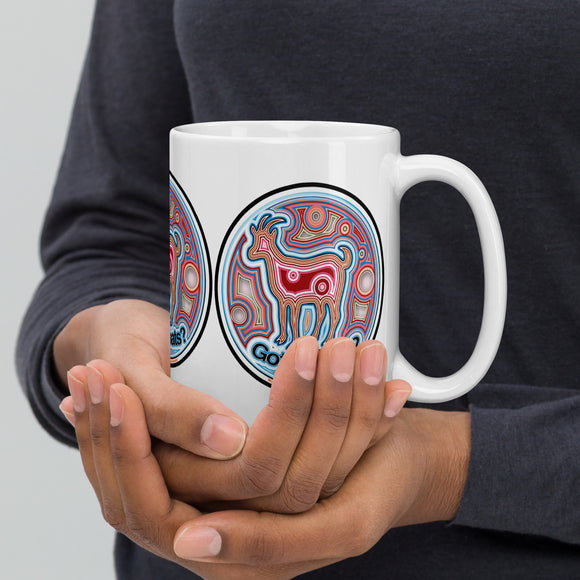 Got Agoat's? White glossy mug