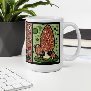 Morel All 3 SQ Designs White glossy mug