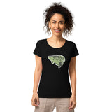 Carlos The Crappie Women’s basic organic t-shirt