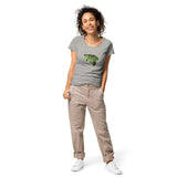 Carlos The Crappie Women’s basic organic t-shirt