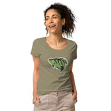 Carlos The Crappie Women’s basic organic t-shirt