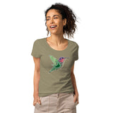 Humming Bird Women’s basic organic t-shirt