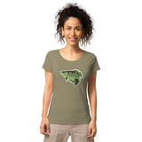 Carlos The Crappie Women’s basic organic t-shirt