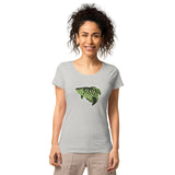 Carlos The Crappie Women’s basic organic t-shirt