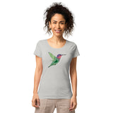 Humming Bird Women’s basic organic t-shirt