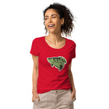 Carlos The Crappie Women’s basic organic t-shirt