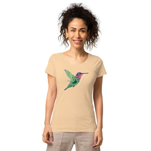 Humming Bird Women’s basic organic t-shirt