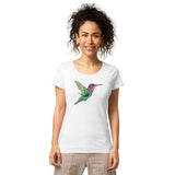 Humming Bird Women’s basic organic t-shirt