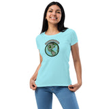 Wayne's World Agates Globe Women’s fitted t-shirt