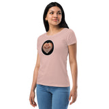 Heart lake Superior Agate Women’s fitted t-shirt