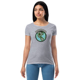 Wayne's World Agates Globe Women’s fitted t-shirt