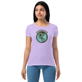 Wayne's World Agates Globe Women’s fitted t-shirt