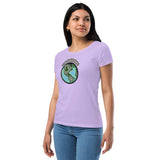 Wayne's World Agates Globe Women’s fitted t-shirt