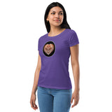 Heart lake Superior Agate Women’s fitted t-shirt