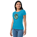 Wayne's World Agates Globe Women’s fitted t-shirt