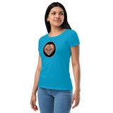 Heart lake Superior Agate Women’s fitted t-shirt