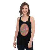 Dino Agate Women's Flowy Racerback Tank