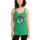 Wayne's World Agates Globe Women's Racerback Tank