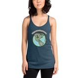 Wayne's World Agates Globe Women's Racerback Tank