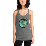 Wayne's World Agates Globe Women's Racerback Tank